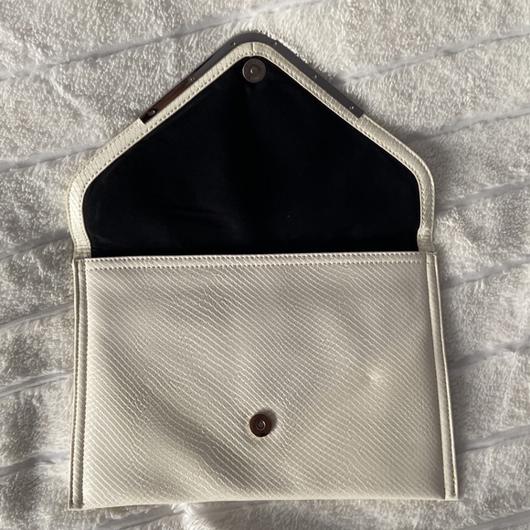 BCBGeneration Cream Envelope Clutch - Picture 5 of 5